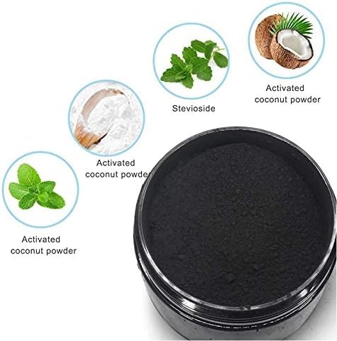🦷🌿 Charcoal Teeth Whitening Powder – Natural & Effective Oral Care ✨