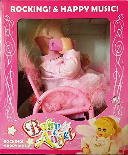 ✨ Baby Angel Doll – Musical & Colorful Light-Up Toy for Kids (3+ Years)