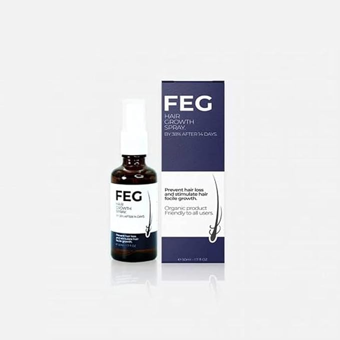 🌿✨ FEG Hair Growth Spray – Stop Hair Fall, Regrow Naturally & Strengthen Roots 💧💪
